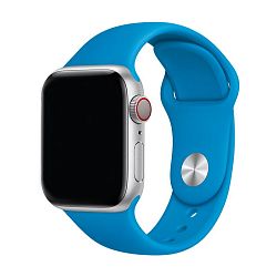 Спортивный ремешок для Apple Watch 44 / 45 / 46 / 49mm фторэластомер "синяя волна"