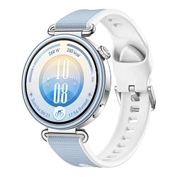 Умные часы Huawei Watch GT 7 41mm серебристый (синий ремешок)