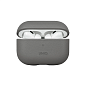 Кобура UNIQ Lyden DS для Apple AirPods Pro 2 (Уценка) серо-чёрный (хорошее состояние, точка, повреждена кожа у индикатора)