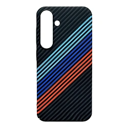 Клип-кейс (накладка) Luxo Carbon для Samsung Galaxy S23 FE пластик, "мовемент"