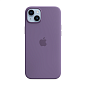 Клип-кейс (накладка) Silicone Case MagSafe для Apple iPhone 14 Plus силикон, фиолетовый