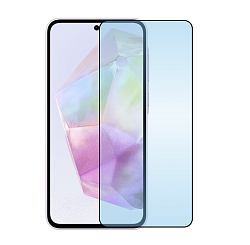 Защитное стекло 3D Premium для Samsung Galaxy A35 / A55, черная рамка