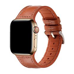 Ремешок для Apple Watch 44 / 45 / 46 / 49mm кожа коричневый