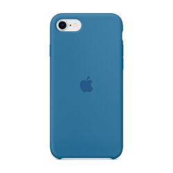 Клип-кейс (накладка) Apple Silicone Case для Apple iPhone SE 2020 / 2022 силикон, Denim Blue