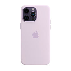 Клип-кейс (накладка) Apple Silicone Case MagSafe для Apple iPhone 14 Pro Max силикон, Lilac