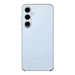 Клип-кейс (накладка) для Samsung Galaxy S24 FE силикон, прозрачный