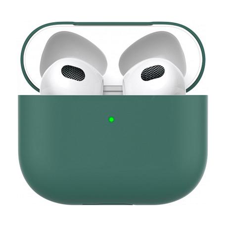 Кобура Deppa Ultra Slim для Apple AirPods 3 силикон, зелёный - 2
