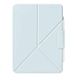 Чехол-книжка Pitaka MagEZ Folio 2 для Apple iPad Pro 11" (2024 / 2025) (Уценка) голубой (хорошее состояние, вмятина на задней крышке чехла)
