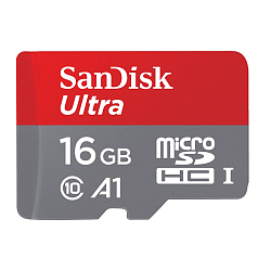 Карта памяти SanDisk Ultra A1 (без адаптера), 16 ГБ