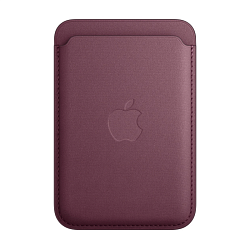 Кардхолдер FineWoven Wallet with Magsafe для Apple iPhone ткань, силикон, тёмно-фиолетовый