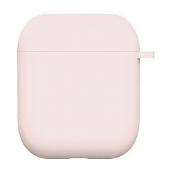 Кобура Silicon Protection Case для Apple AirPods 2018 / 2019 силикон, пудровый