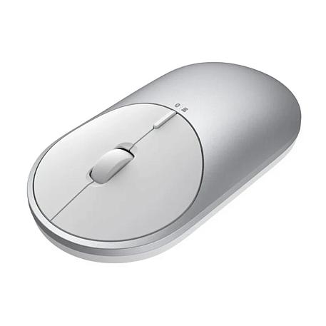 Мышь беспроводная Xiaomi Mi Portable Mouse 2 серебристый - 2