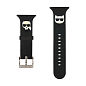 Ремешок CG Mobile Lagerfeld Karl and Choupette Head для Apple Watch 38 / 40 / 41 / 42mm силикон