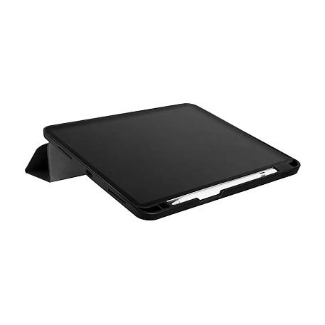 Чехол-книжка c отделением под стилус UNIQ Transforma для Apple iPad 10.9" (2022) / Apple iPad 11 (2025) полиуретан, чёрный - 5