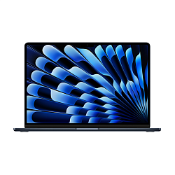 Ноутбук Apple Macbook Air 15" (2024) M3 16 ГБ, 512 ГБ SSD, "тёмная ночь" (MXD43)