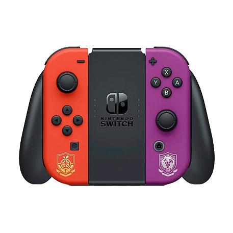 Игровая приставка Nintendo Switch OLED 64 ГБ красно-фиолетовый (Pokemon) - 6