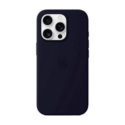 Клип-кейс (накладка) Silicone Case для Apple iPhone 16 Pro Max силикон, тёмно-фиолетовый