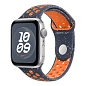 Ремешок Apple Nike Sport Band для Apple Watch 44 / 45 / 46 / 49mm фторэластомер Blue Flame (M/L)
