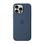 Клип-кейс (накладка) Silicone Case MagSafe для Apple iPhone 16 Pro Max силикон, "джинсовая ткань"