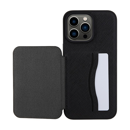 Клип-кейс (накладка) с визитницей CG Mobile Lagerfeld Karl PU Saffiano Cardslot для Apple iPhone 15 Pro Max - 4