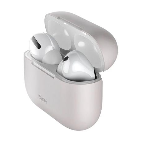 Кобура Baseus Super Thin для Apple AirPods Pro силикон, серый - 3
