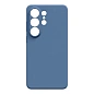 Клип-кейс (накладка) Silicone cover закрытый для Samsung Galaxy S26 Ultra силикон, голубой