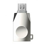 Адаптер-переходник Hoco UA10 (Micro USB to USB), золотой - 1