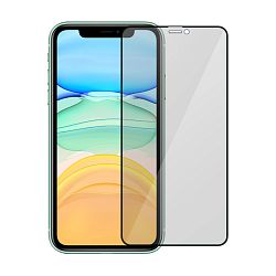 Защитное стекло Mocoll Kyanite Series Privacy 2.5D для Apple iPhone Xr / 11, черная рамка