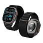Ремешок Spigen WBF1 для Apple Watch 44 / 45 / 46 / 49mm нейлон чёрный - 2