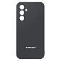 Клип-кейс (накладка) Silicone cover закрытый для Samsung Galaxy A55 силикон, чёрный