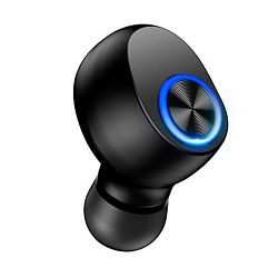 Bluetooth-гарнитура Borofone Lambent Mini, чёрный