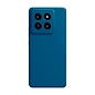 Клип-кейс (накладка) Silicone cover закрытый для Xiaomi 14T Pro силикон, тёмно-синий