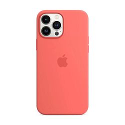 Клип-кейс (накладка) Apple Silicone Case MagSafe для Apple iPhone 13 Pro Max силикон, Pink Pomelo