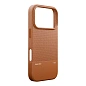 Клип-кейс (накладка) Native Union (Re) Classic Case для Apple iPhone 17 Pro полиуретан, поликарбонат, коричневый - 2