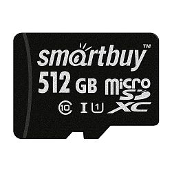 Карта памяти SmartBuy SB512GBSDCL10-01, 512 ГБ