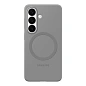 Клип-кейс (накладка) Samsung Silicone Magnet Case для Samsung Galaxy S26 силикон, серый