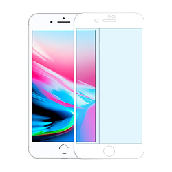 Защитное стекло 3D Premium для Apple iPhone 7 Plus / 8 Plus, белая рамка