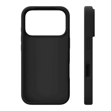 Клип-кейс (накладка) VLP LITE Mist Case Magsafe для Apple iPhone 17 Pro силикон, поликарбонат, чёрный - 3