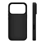 Клип-кейс (накладка) VLP LITE Mist Case Magsafe для Apple iPhone 17 Pro силикон, поликарбонат, чёрный - 3