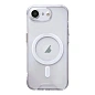 Клип-кейс (накладка) Space MagSafe для Apple iPhone 16e / 17e полиуретан, поликарбонат, прозрачный