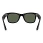 Умные очки Ray-Ban Wayfarer Gen 2 Shiny Black, G15 Green Solid Color, (53-22-155mm) - 4