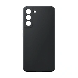 Клип-кейс (накладка) для Samsung Galaxy S22 Plus силикон, чёрный