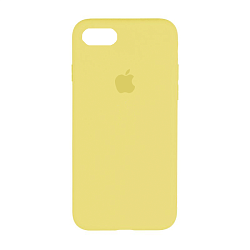 Клип-кейс (накладка) Apple Silicone Case закрытый для Apple iPhone 7 / 8 / SE 2020 / 2022 силикон, жёлтый