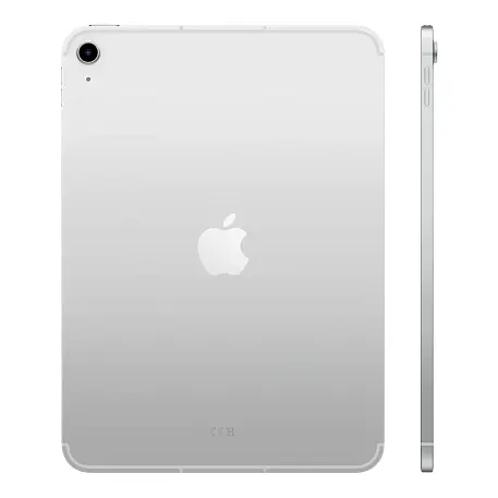 Планшет Apple iPad 11" (2025) A16 Bionic Wi-Fi + Cellular 512 ГБ серебристый (eSim) - 2
