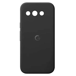 Клип-кейс (накладка) Silicone cover закрытый для Google Pixel 10a силикон, чёрный