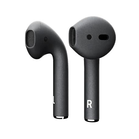Беспроводные наушники Apple AirPods 2 с зарядным футляром графитовый матовый (полная покраска) (7021) - 2