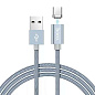Дата-кабель Hoco U40A Magnetic Micro 1 м, серый
