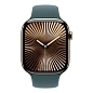 Ремешок Apple Sport Band для Apple Watch 38 / 40 / 41 / 42mm фторэластомер Lake Green (S/M) - 2