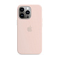 Клип-кейс (накладка) Silicone Case для Apple iPhone 13 Pro силикон, пудровый