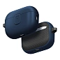 Кобура UNIQ Clyde для Apple AirPods Pro 3 полиуретан, поликарбонат, синий - тёмно-серый